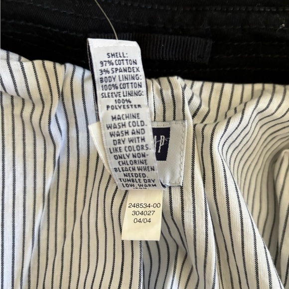 NWT GAP LIGHTWEIGHT NORMCORE DOUBLE BREASTED PREPPY NAVY FULLY LINED PEA COAT M - Picture 10 of 10